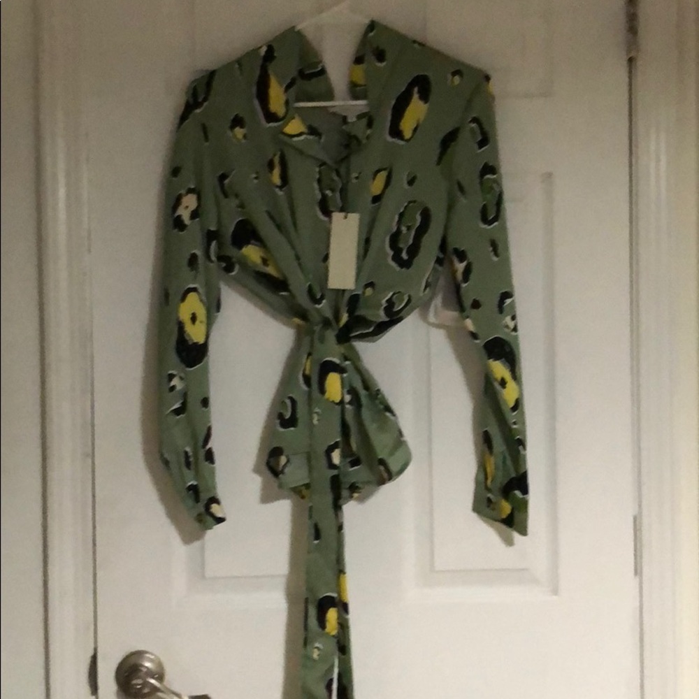 Never Fully Dressed Satin shirt